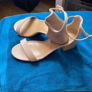 Taupe Candies Sandals Size 9.5